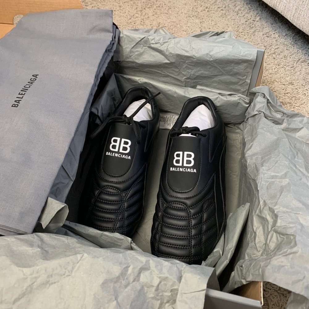 Balenciaga black zen sneaker